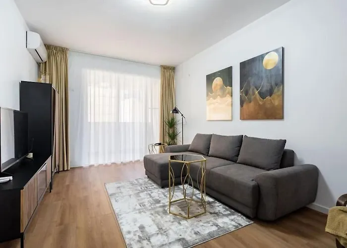 Apartman Bonita - Chic Urban Retreat With Private Balcony Bukarest